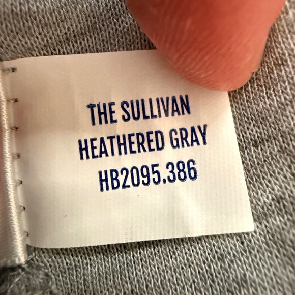 Holderness & Bourne Sullivan Pullover Heathered Gray Tailored Fit Sweater XL - Picture 10 of 14